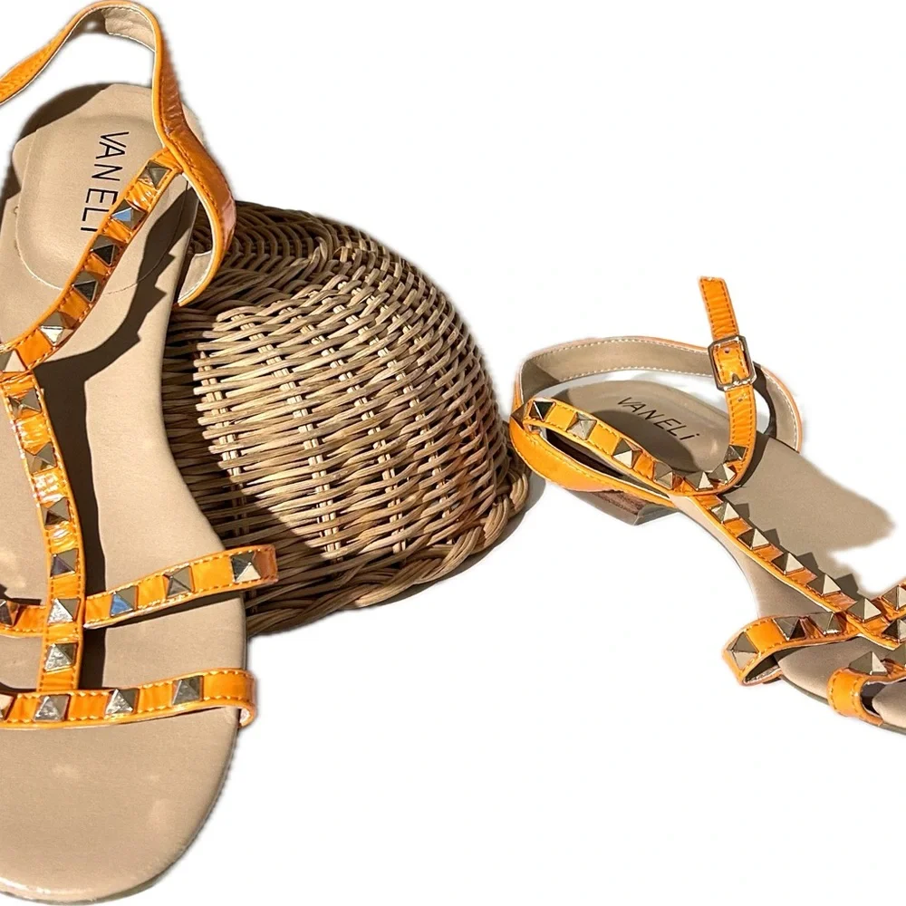 Vaneli Multicolor Strappy Sandals Collection - Picture 9 of 12